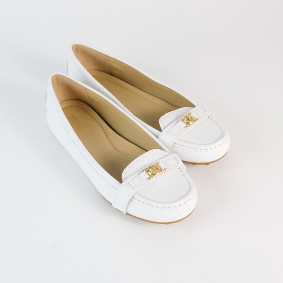 Michael Kors Mandy Loafers/rubber soles - White - NWOT - Size 9 - Picture 1 of 4